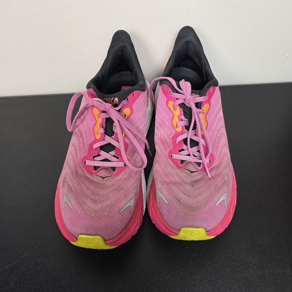 Hoka Shoes Womens Size 10B Pink Arahi 6 Performance Running Athletic Sneakers - Picture 4 of 10